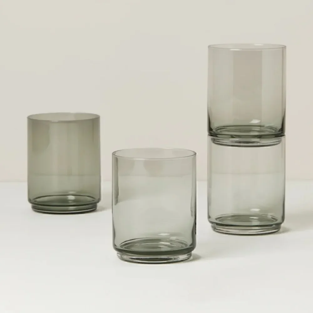 LENOX TUSCANY CLASSICS STACKABLE 4-PIECE TALL GLASSES - NEW IN BOX